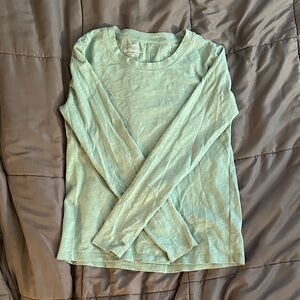 J. Crew Mint Long Sleeve Top